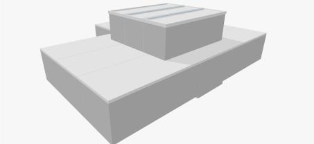 Typový vodojem 7x 75 m3