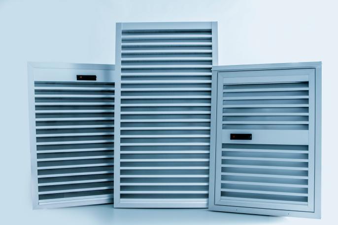 Ventilation LBR1916ZK Rechteckiges Lüftungsgitter – Aluzink, 193 X 165 Mm, Für Innen- & Außenbereich