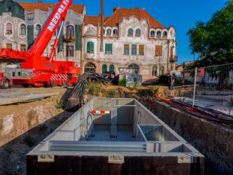 Podzemní trafostanice Rumunsko