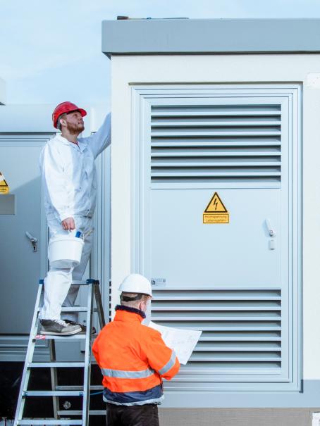 Sanierung Technikgebäude